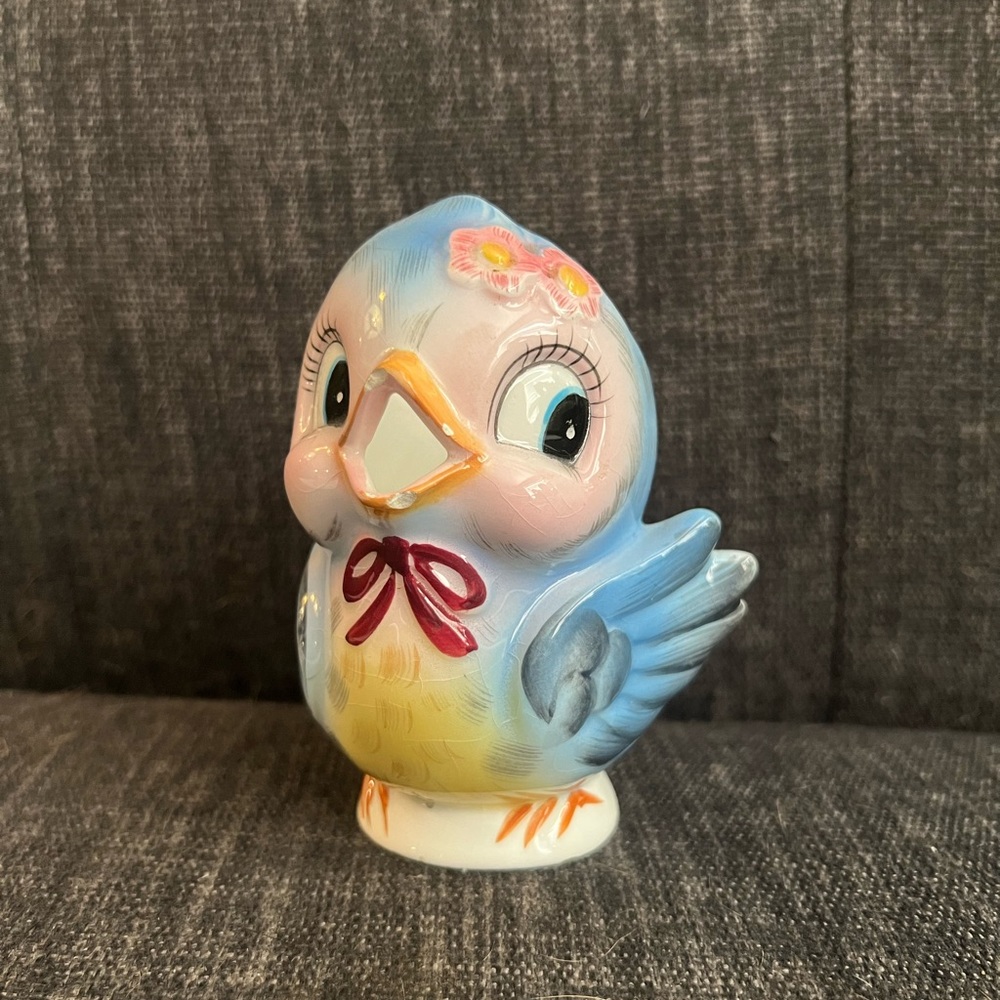 As IS Lefton ESD bluebird creamer please read description